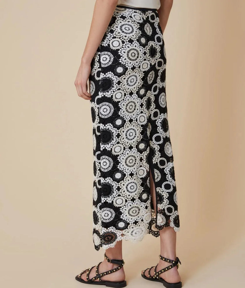 Gonna a Colonna in Macramè PENNYBLACK
