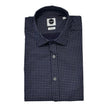 Camicia BERLINO/04014 con fantasia e bottoni a contrasto BAGUTTA