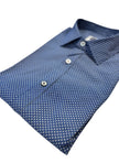 Camicia BERLINO/04241 con micro fantasia a rombi BAGUTTA