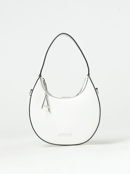 Borsa modello hobo con logo in metallo TWINSET ACTITUDE
