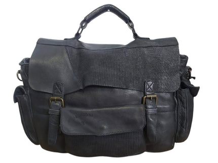 Borsa in Vera Pelle 24 ore Cuoio Laserato