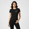 T-SHIRT CAVALLI1 CON LOGO STRASS