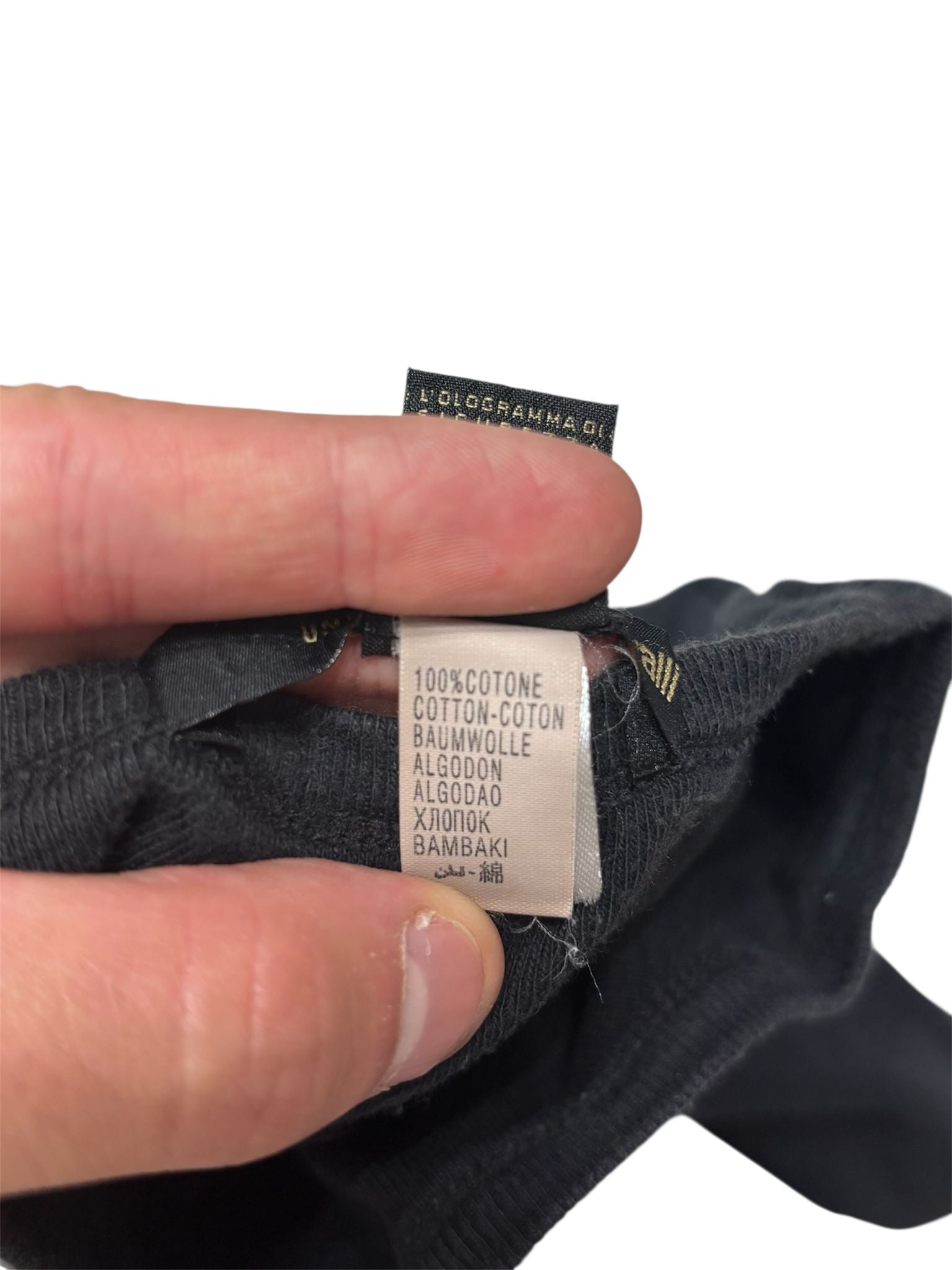 T-shirt con logo in strass JUST CAVALLI