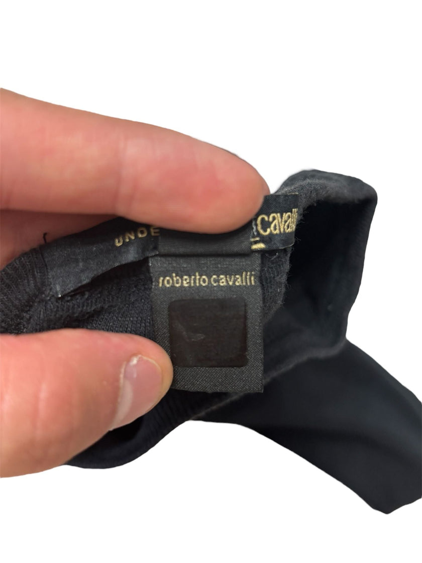 T-shirt con logo in strass JUST CAVALLI