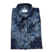 Camicia CI895SS con stampa floreale SSEINSE
