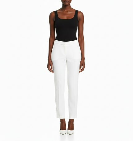 Pantalone Vita Alta Capri Skinny Fit