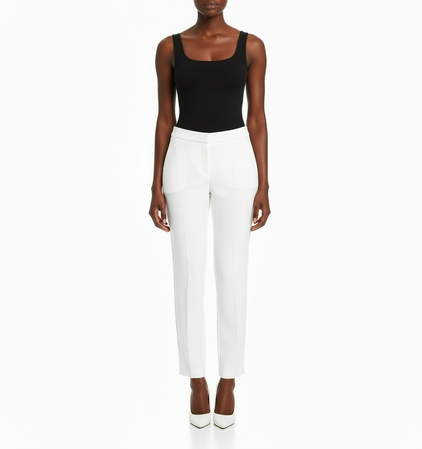 Pantalone Vita Alta Capri Skinny Fit