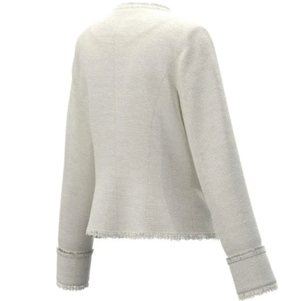 Giacca DINDI corta Modello Chanel EMME MARELLA — vista retro/laterale | WEMAX