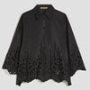 Camicia in Taffettà con Ricami Sangallo PENNYBLACK