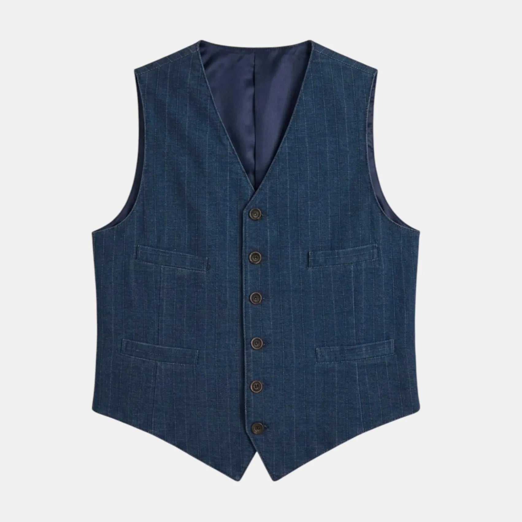 GILET SARTORIALE MONOPETTO MODELLO ELIO