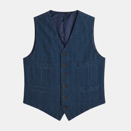 GILET SARTORIALE MONOPETTO MODELLO ELIO