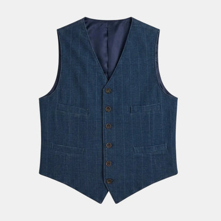 GILET SARTORIALE MONOPETTO MODELLO ELIO
