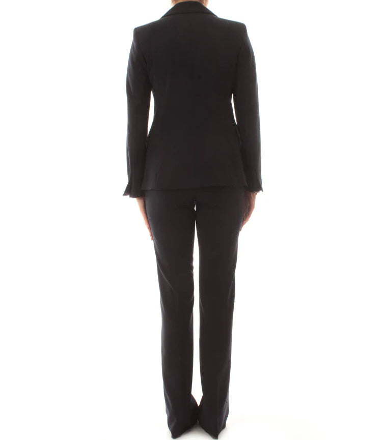 Tailleur Monobottone con Pantalone Dritto