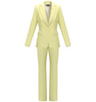 Tailleur Monobottone con Pantalone Dritto