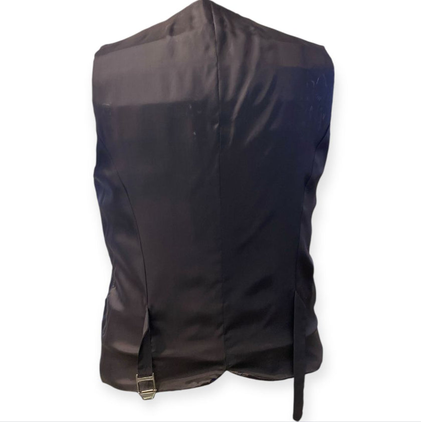 Gilet con righe verticali alternate FUTURO