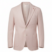 Giacca GI33 TCP197 mono petto con tessuto rigato e rever classico
