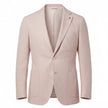 Giacca GI33 TCP197 mono petto con tessuto rigato e rever classico