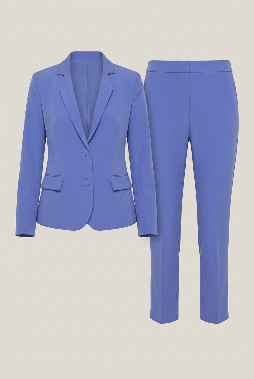 Tailleur GE020T con giacca monopetto e pantalone modello capri