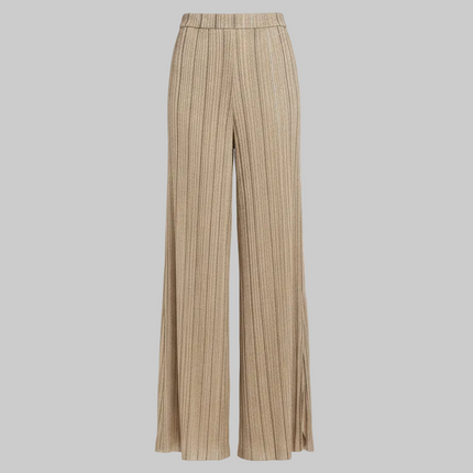 PANTALONE PALAZZO JULAS IN LUREX