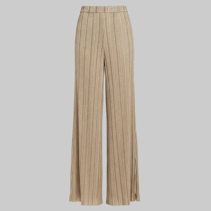 PANTALONE PALAZZO JULAS IN LUREX
