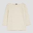 Maglia Scollo a Barca Rigata con Manica a 3/4 PENNYBLACK
