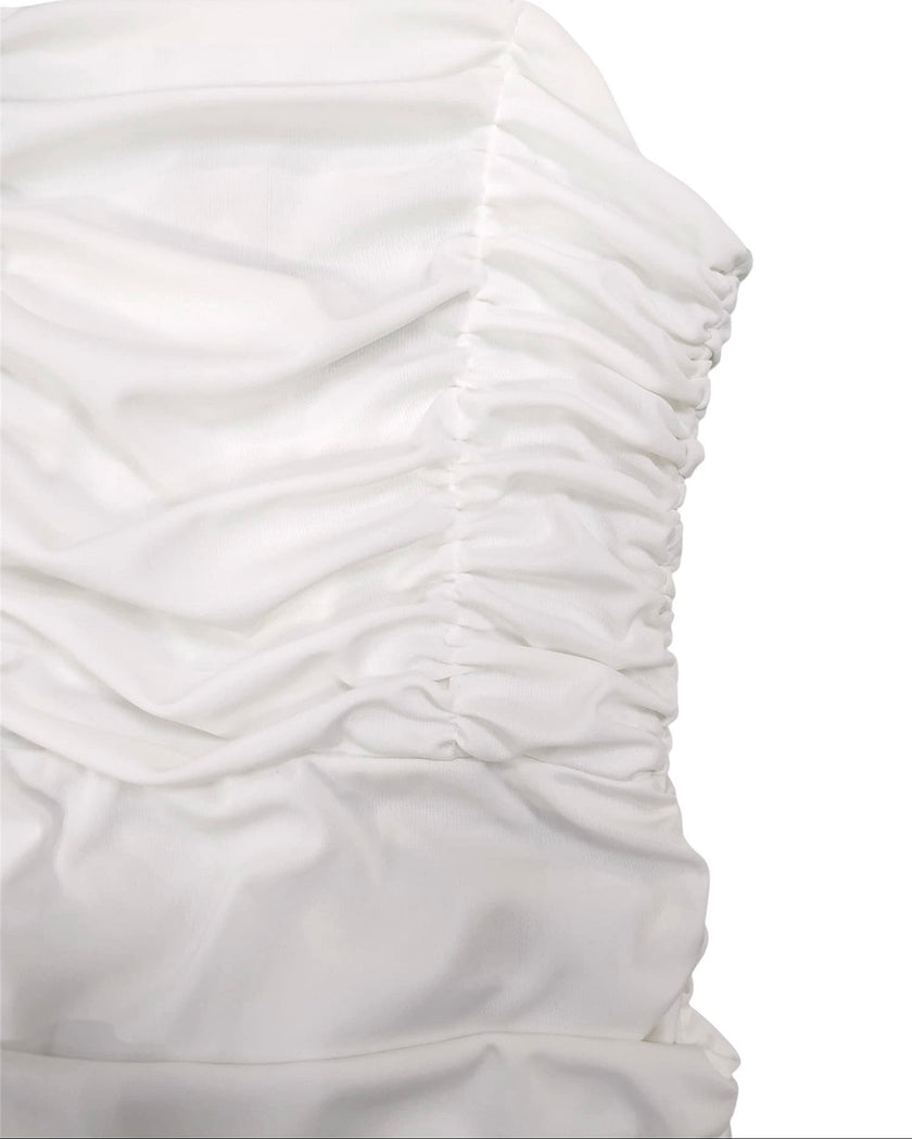 Abito Lungo Drappeggiato a Fascia AUDENINO