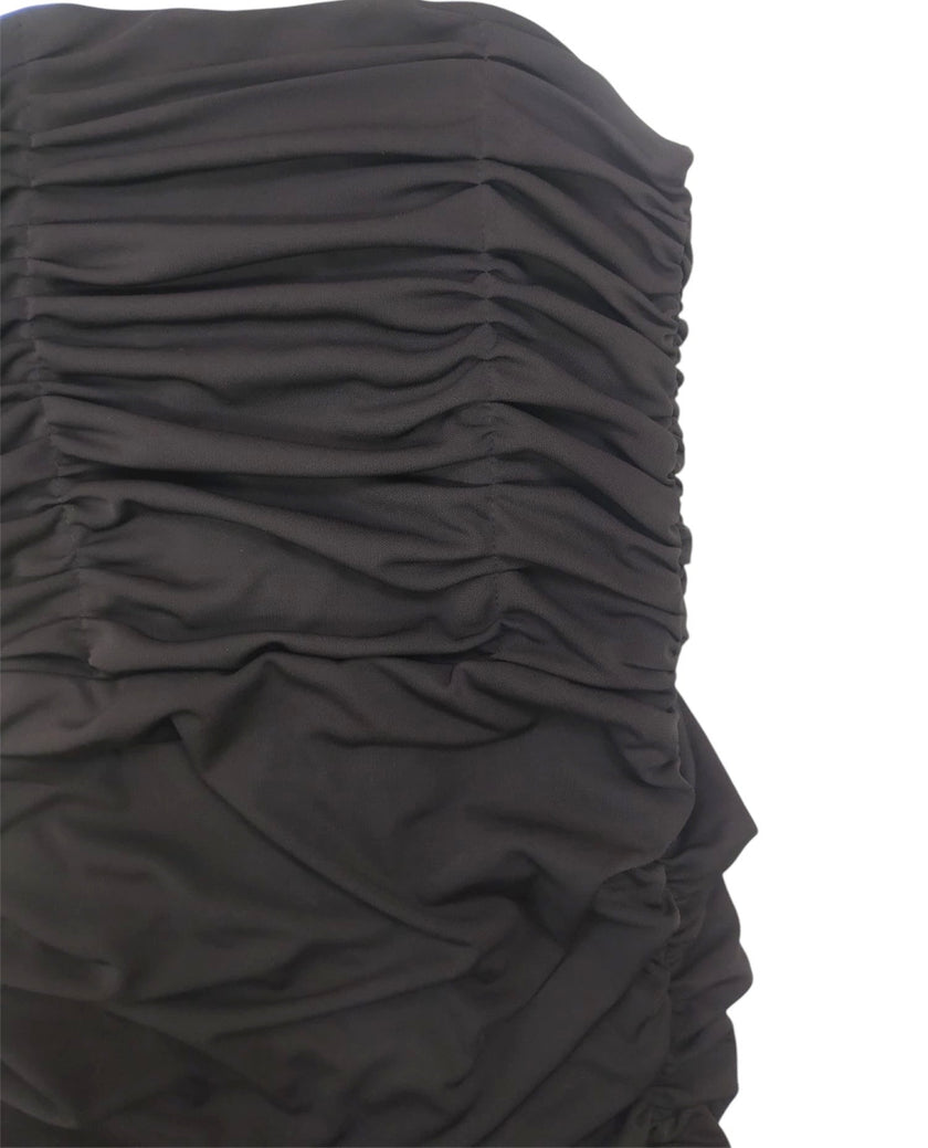 Abito Lungo Drappeggiato a Fascia AUDENINO