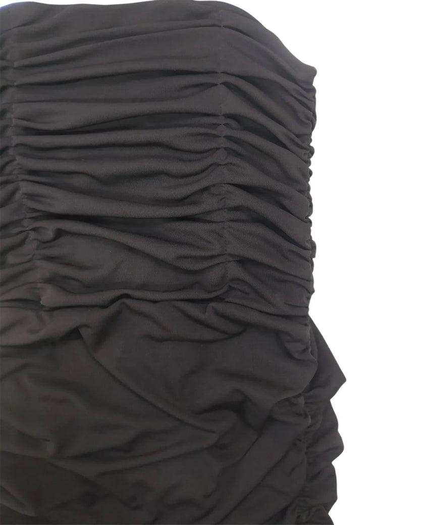Abito Lungo Drappeggiato a Fascia AUDENINO