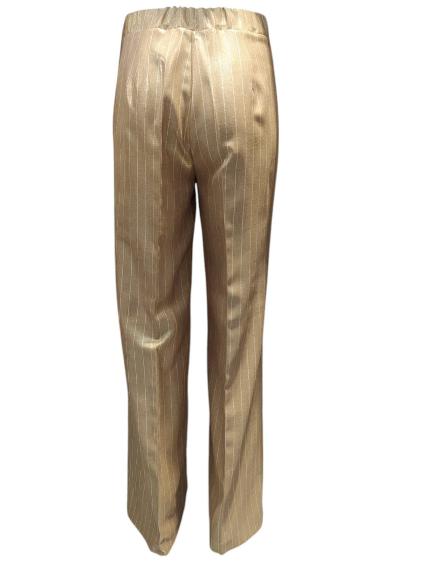 Pantalone Alto in Vita a Palazzo Gessato FEDERICA ERRE