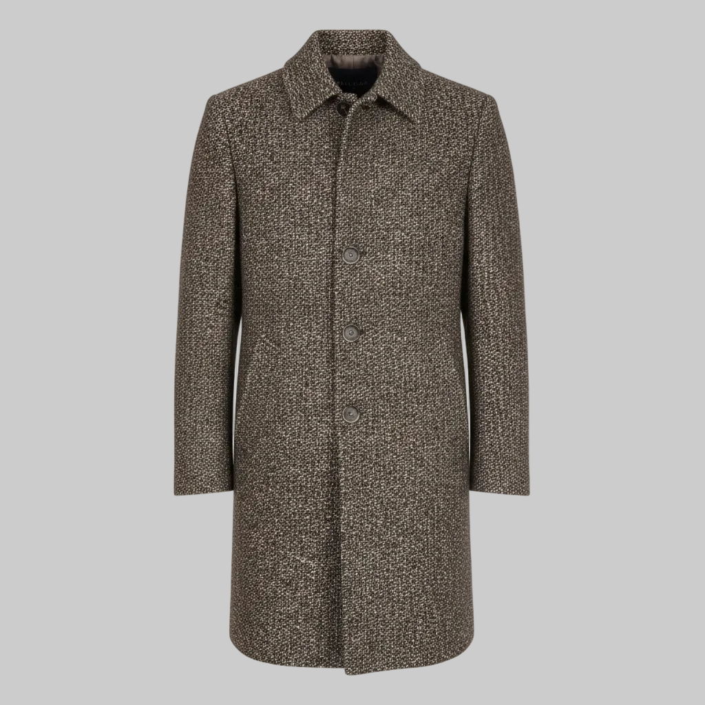 Cappotto sartoriale 252832 MONOPETTO Fantasia