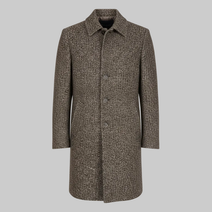 Cappotto sartoriale 252832 MONOPETTO Fantasia