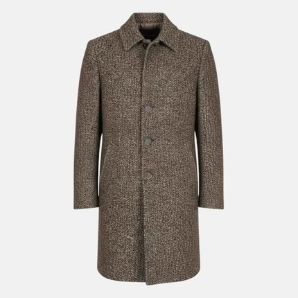 Cappotto sartoriale 252832 MONOPETTO Fantasia