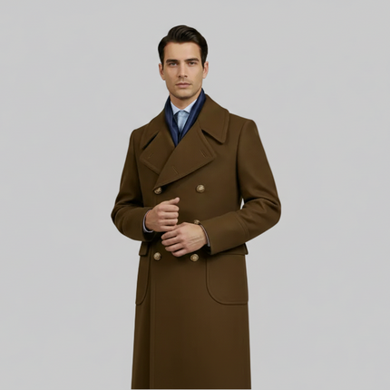 Cappotto 1600 OSLO Doppiopetto con Cinturino sul Retro