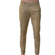 Pantalone con pence e risvolto ELIO SANTINI