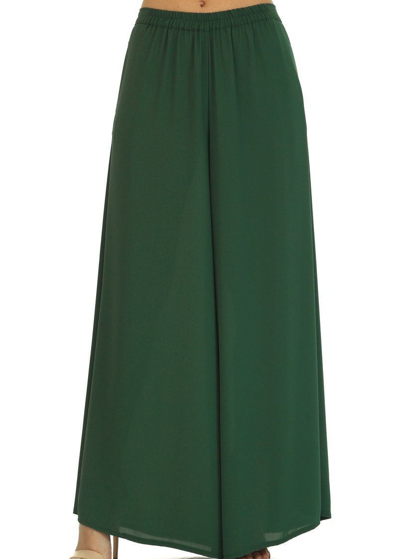 Pantalone a Palazzo con Elastico in Vita MAESTA