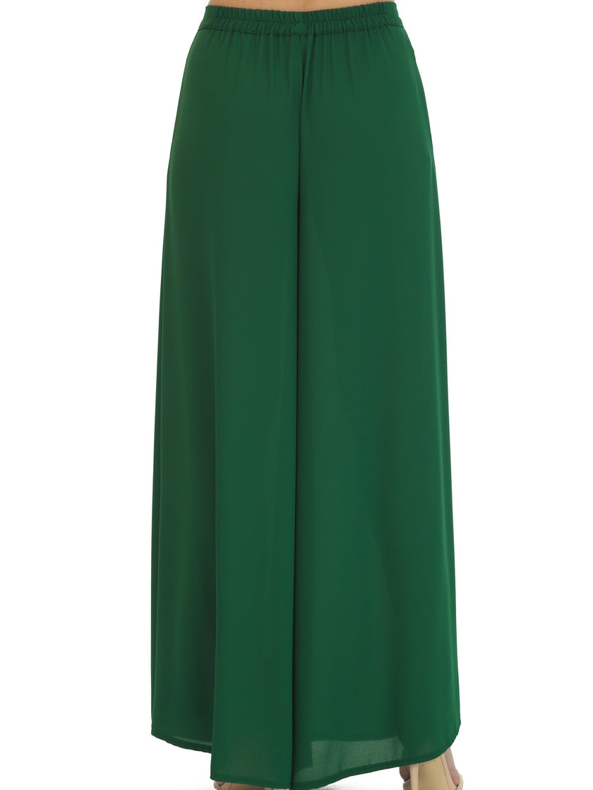 Pantalone a Palazzo con Elastico in Vita MAESTA