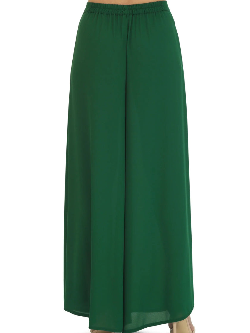 Pantalone a Palazzo con Elastico in Vita MAESTA