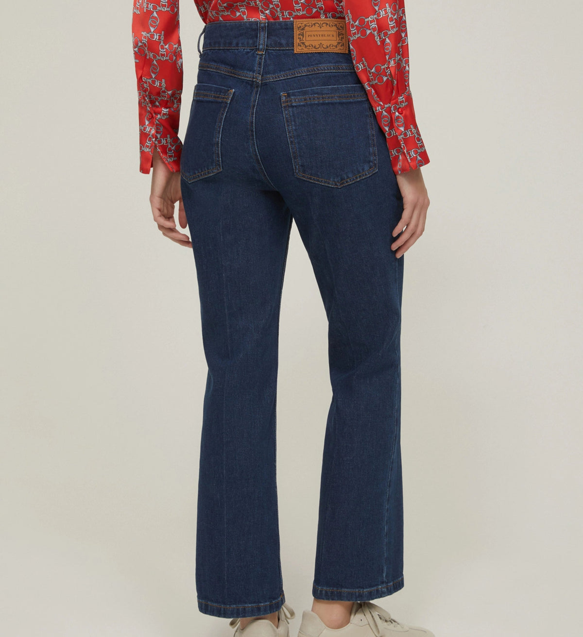 Jeans Mini-Flare Slim Fit a Gamba Dritta PENNYBLACK
