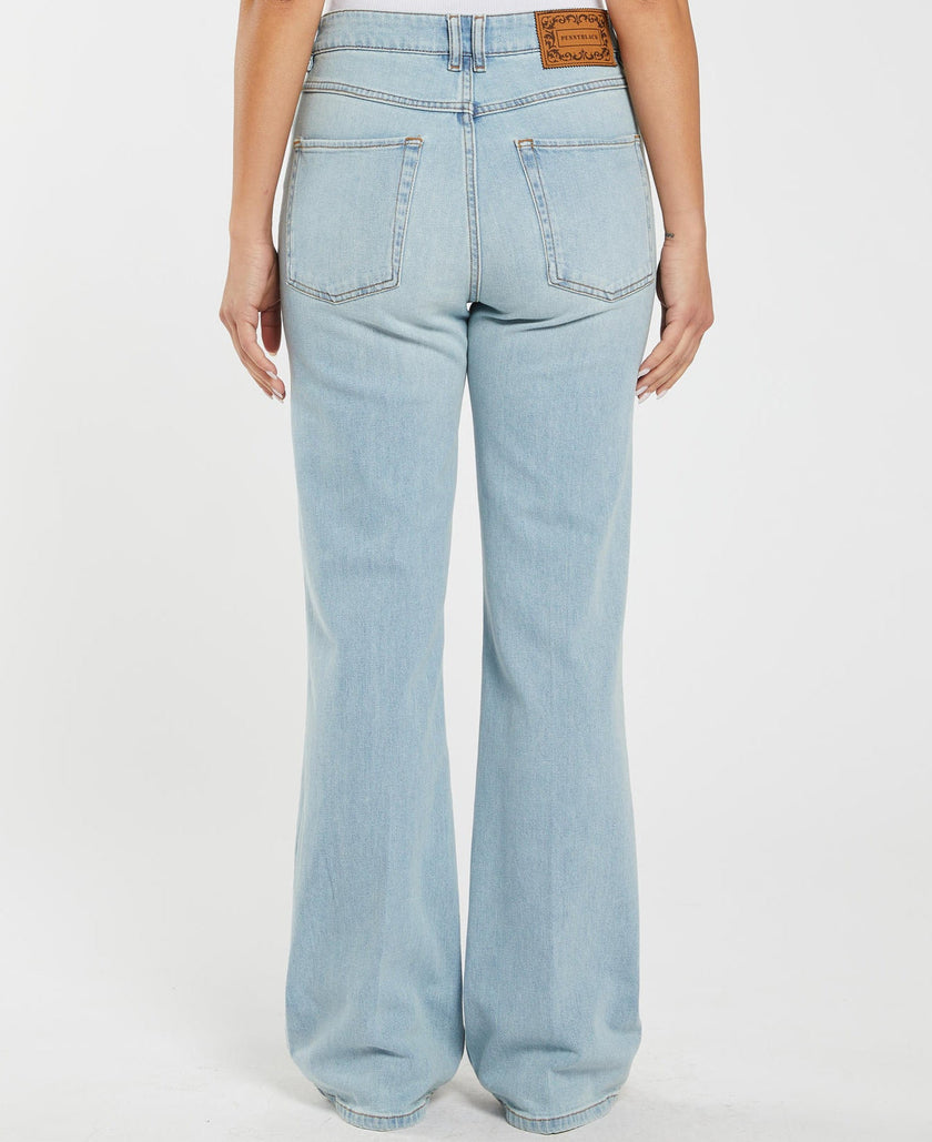 Jeans bootcut elasticizzato