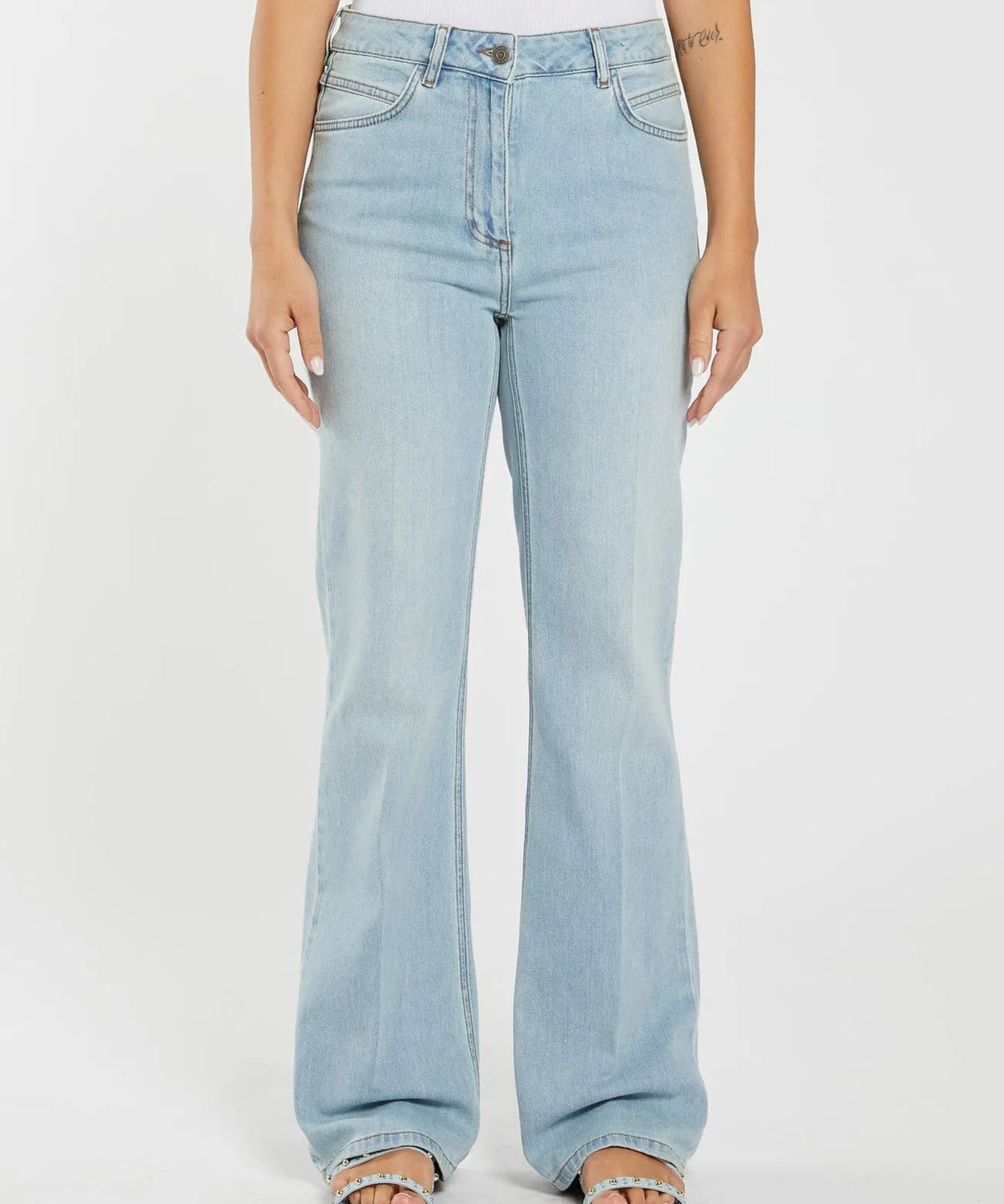 Jeans bootcut elasticizzato