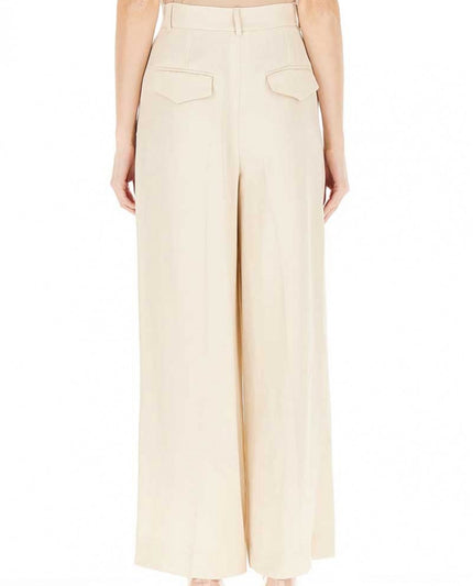 Pantalone PIANOSA Palazzo Vita Alta con Pences EMME MARELLA — vista retro/laterale | WEMAX