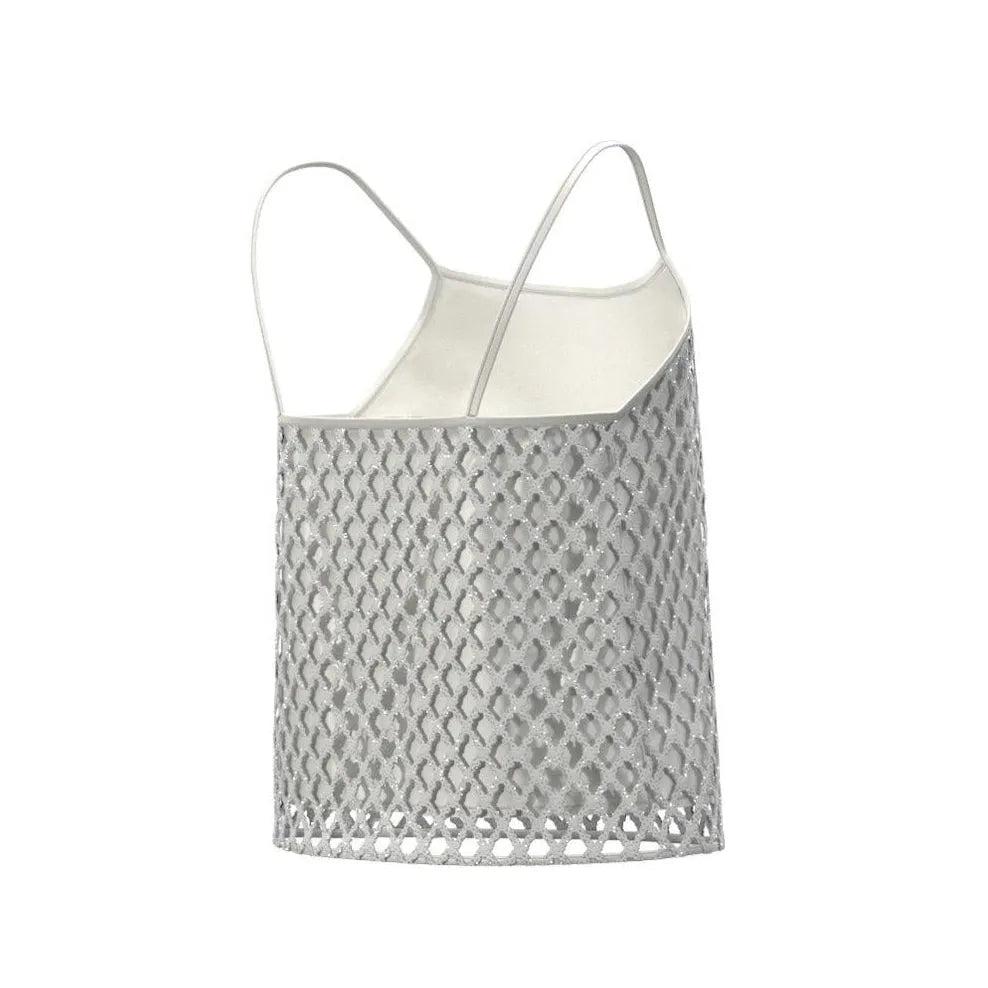 Top a Canotta a Rete con Paillettes EMME MARELLA
