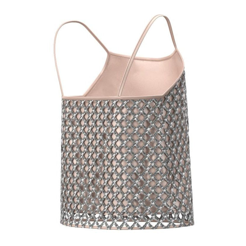 Top a Canotta a Rete con Paillettes EMME MARELLA