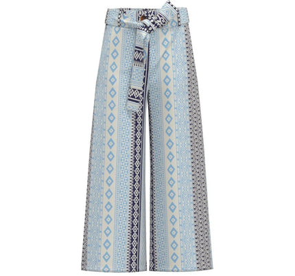 Pantalone con Fantasia Bicolore EMME MARELLA