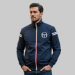 Giubbotto 37538 Uomo Modello Felpa Zip Tricolore