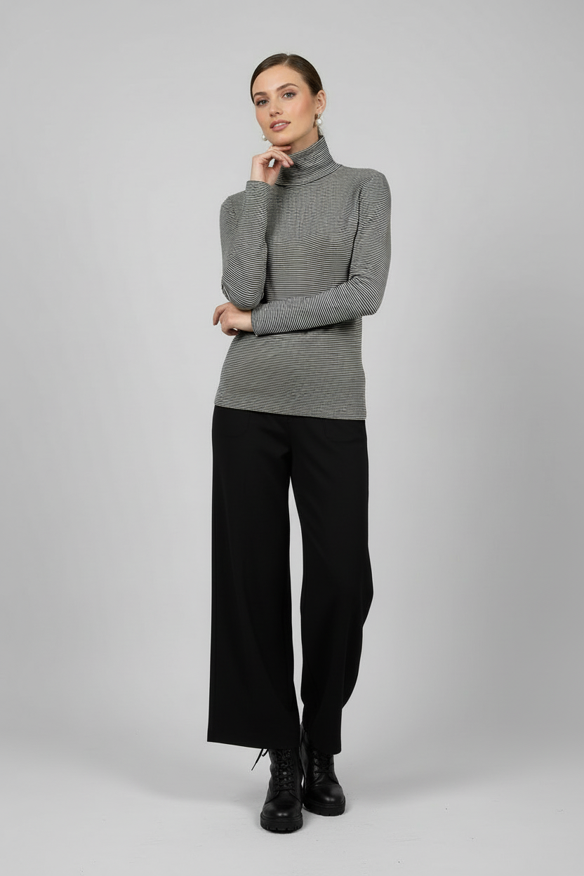 T-SHIRT 512111 COLLO ALTO 9% Cashmere