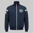 Giubbotto 37538 Uomo Modello Felpa Zip Tricolore