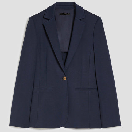 Giacca basic slim fit con un bottone
