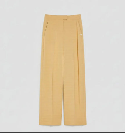 Pantaloni T/Filo a Palazzo con Vita Regolare PENNYBLACK