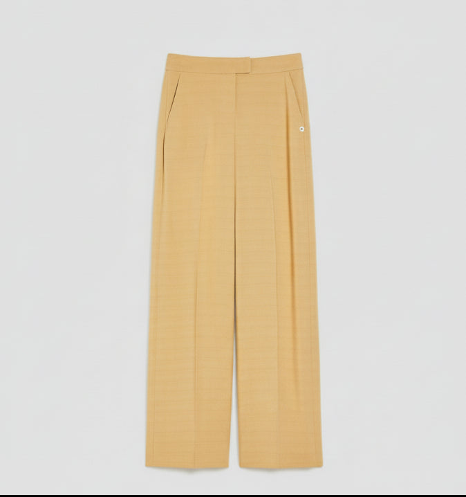 Pantaloni T/Filo a Palazzo con Vita Regolare PENNYBLACK